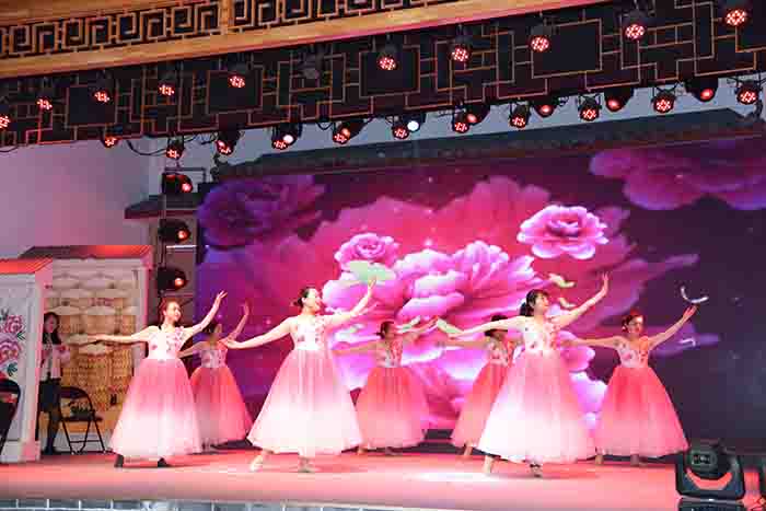 2019年3月8日在马庄村文化礼堂举行庆祝三八妇女节活动